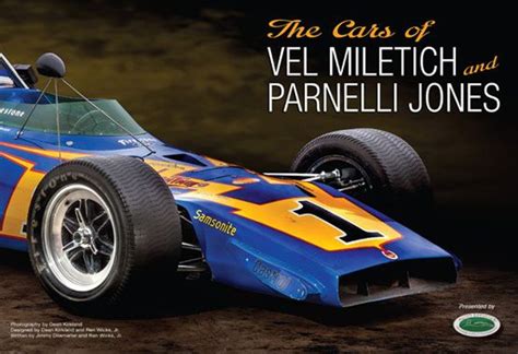 the cars of vel miletich and parnelli jones Epub